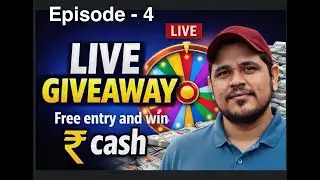Today&rsquo;s FREE ENTRY Daily Quiz Live | Win Real Cash💰 | 🎁🎁 (Winner Announced Live) #FreeCashDailyQuiz