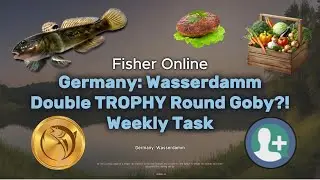 This Round Goby Spot STILL Works?! 🔥 Double Trophy Catch at Wasserdamm! | Fisher Online