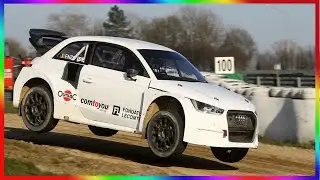 Fran&ccedil;ois Duval a test&eacute; l&rsquo;Audi S1 EKSRX d&rsquo;Enzo Ide &agrave; Mettet
