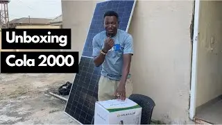 Распаковка моего солнечного генератора Cola Solar Generator 2000 — подробный обзор