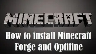 Minecraft how to install Minecraft Forge and Optifine (EASIEST WAY!) 1.7.10