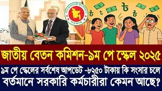পে স্কেল কেমন হবে । বর্তমানে সরকারি কর্মচারীরা কেমন আছে । 9th pay scale 2025 | pay scale 2025 update