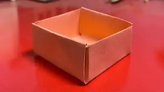 DIY Origami Paper Box 📦 | Easy Step-by-Step Paper Folding Tutorial