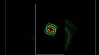 how to make rainbow 🌈 spiral using pydroid