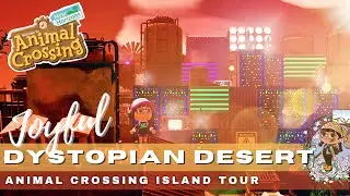 Joyful Dystopian Desert Animal Crossing Island Tour #acnh #animalcrossing #animalcrossingislandtour