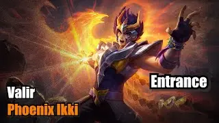 Valir Phoenix Ikki Skin Saint Seiya Entrance (4K) Mobile Legends #MOBILELEGENDS