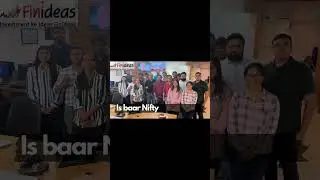 Is baar NIFTY 20000 paar kyunki Index hai to badhega hi | Team Finideas celebrating the milestone
