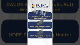 Electrofusion to Butt Fusion and Hydraulic Welding solutions