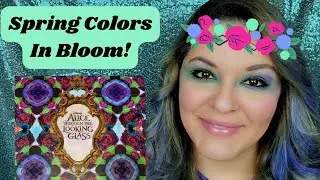 Spring MAKEUP Look 2022 Using URBAN DECAY Alice Through The Looking Glass Eyeshadow Palette
