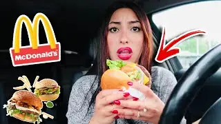 تحدي السيارة يلي قدامي تحدد أكلي | اسوئ طلب بحياتي🤢