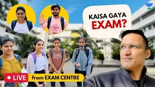 Student&rsquo;s Reaction after CA-Inter Exam || LIVE FROM EXAM CENTRE