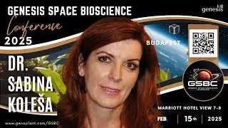 Dr. Sabina Kole&scaron;a - Slovenia's Role in Space Research & ESA Membership | GSBC 2025 Budapest I 15 Feb