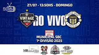 MUNICIPAL SBC 1&ordf; DIVIS&Atilde;O - VINTAGE X CLACK BUMM