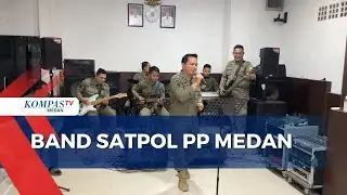 Melihat Penampilan Band Satpol PP Kota Medan