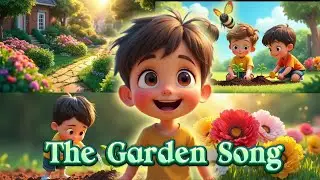 🎶 The Garden Song for Kids 🎶 - Learn How to Grow a Garden!