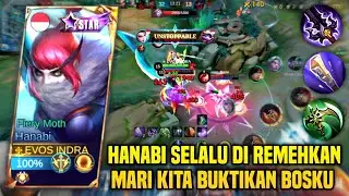 HANABI LEGENDARIS BANTAI SEMUA MUSUH DENGAN MUDAH | BUILD TOP GLOBAL HANABI - MOBILE LEGENDS 