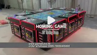 USA Hot 85&rdquo; 10-Player Fishing Table Arcade Machine | Highest Profit Model Direct from HomingGame