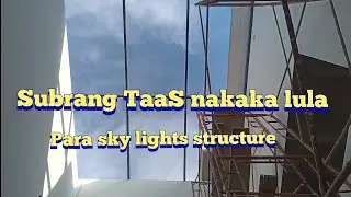 pagawa Ng trasis para sa sky lights structure