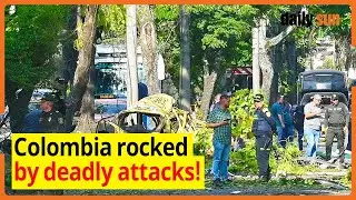 Car bomb blast and drone attack kill 18 in Colombia. | Colombia | Blast | Drone Attack | Daily Sun