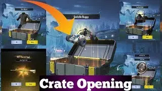 new tricks pubg mobile crate opening,godgila buggy, silver fragments, outfits,gun skin
