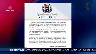 Gobierno ratific&oacute; cooperaci&oacute;n con Cuba &ndash; El noticiero primera emisi&oacute;n 12/01/26