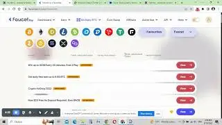 how to earn free cryptocoins using faucetpay.io wallet, no investment, no mining
