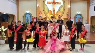 Sitio Cambuhawe Offers their hearts to the Holy Child. Viva Sr. Santo Niño! Viva! Viva! Pit Senyor!!