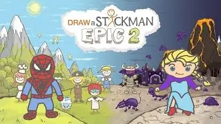 DRAW A STICKMAN: EPIC 2 Gameplay - Marvel Frozen Super Heroes Spiderman vs Elsa - True Love Ending
