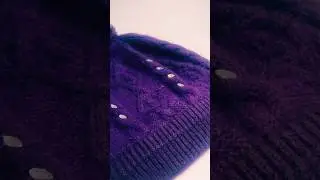Wool Hat For Women❄️⛄️|Winter knitted Cap|Crochet Cap#shortsfeed #short#trending#fypシ#kokochannel