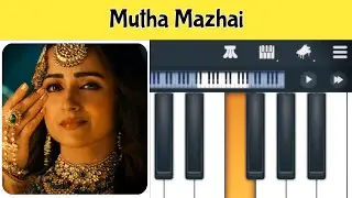 Muththa Mazhai Piano Notes | Thug Life |  Beginner Piano Tutorial