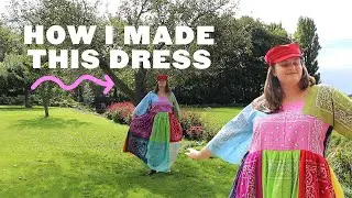 DIY Pinterest Bandana Dress | Curvy Girl Sewing | How I made the pinterest bandana dress plus size