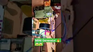 MINI Generator 🔥 power test🔥//#shortvideo #generator #minecraft