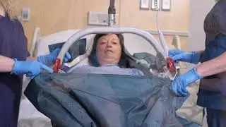 Seated Transfer with the HoverSling Repositioning Sheet