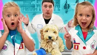 WE RESCUE HURT PUPPIES!!! VETERINARIAN HEROS!