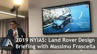 Land Rover Design Briefing with Massimo Frascella