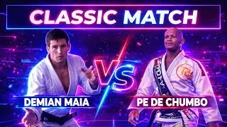 Demian Maia BJJ Match vs Delson Heleno “Pé de Chumbo”   Jiu Jitsu Match Luta Casada Old School BJJ