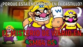 EL MISTERIO DE WARIO EN SM64 DS (¿PORQUÉ NOS AYUDA?) -TEORÍA-