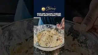 STOP Over-Mixing Your Muffin Batter! 🛑 #BakingTips