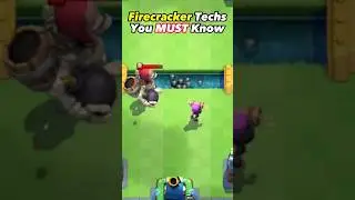 FIRECRACKER TECHS YOU MUST KNOW #clashroyale #gaming #cycle #firecracker #fypシ゚viral #shortvideos