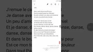 Dernière Danse - Indila | Official Lyrics #freeindila #indilaedits 