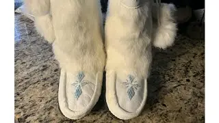 fake mukluk boots I bought on ebay from tonka #mukluk #fake #ebay