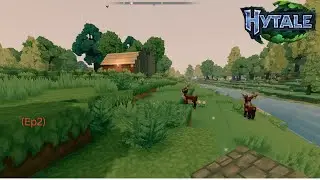 HyTale: Ep2 Fixing up the abandoned farm house