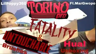 Torino Pro Fatality ￼& Torino Pro Untouchable 360 Waves Brushes Hual & Unboxing 📦🌊🌊🌊