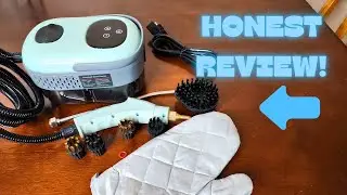 Review: Handheld Steam Cleaner for Home, Car & More #steamcleaner