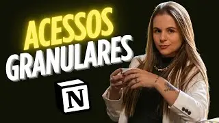Acessos granulares no NOTION - A melhor atualiza&ccedil;&atilde;o!!!!
