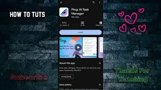 Ping : Ai Task Manager New App Overview