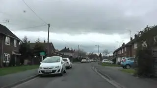 Driving Along Tudor Way, Drake Avenue, Grenville Road & Gresham Road, Worcester, Worcestershire, UK