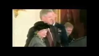 Brooke Astor Awarded the Presidential Medal of Freedom (1998)