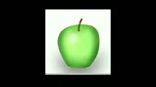 Learning Digital Art from Scratch #1: a Basic Apple #digitalart #ibispaintx
