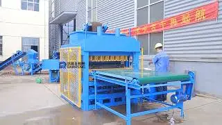 DF7 10 Interlocking clay brick making machine
